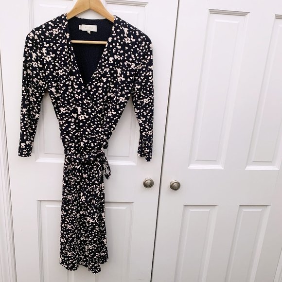 Hobbs Sally Dress, Navy/Ivory - Picture 4 of 9